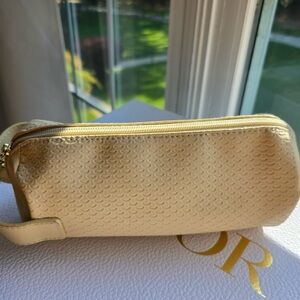 Bulgari Gold Cosmetic Bag NWOT